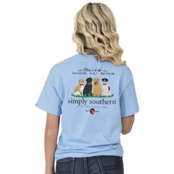 Simply Southern Tops - Simply Southern Good Ol Boys Dog Shirt